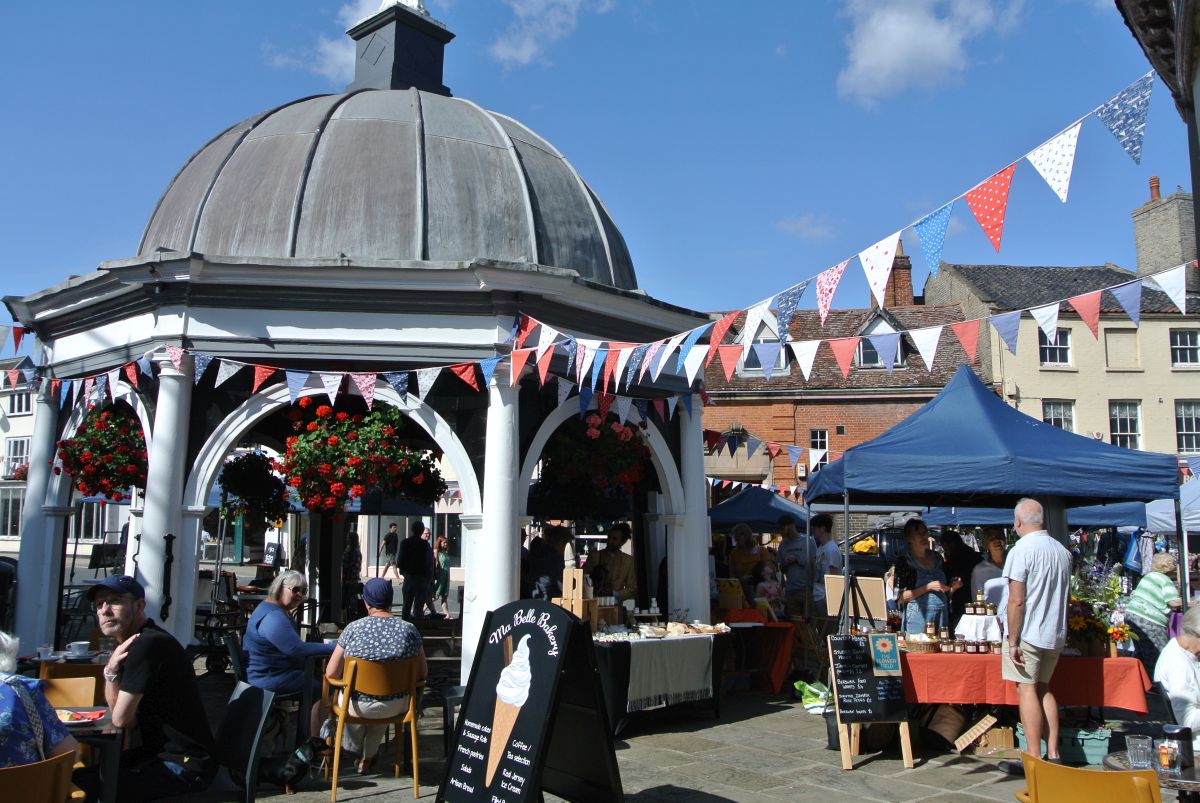 Bungay Butter Cross Marketplace photo credit Lindsay Want