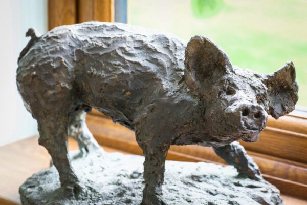 http://Duke's%20Lodge%20-%20The%20Kitchen-Diner%20-%20Pig%20Sculpture