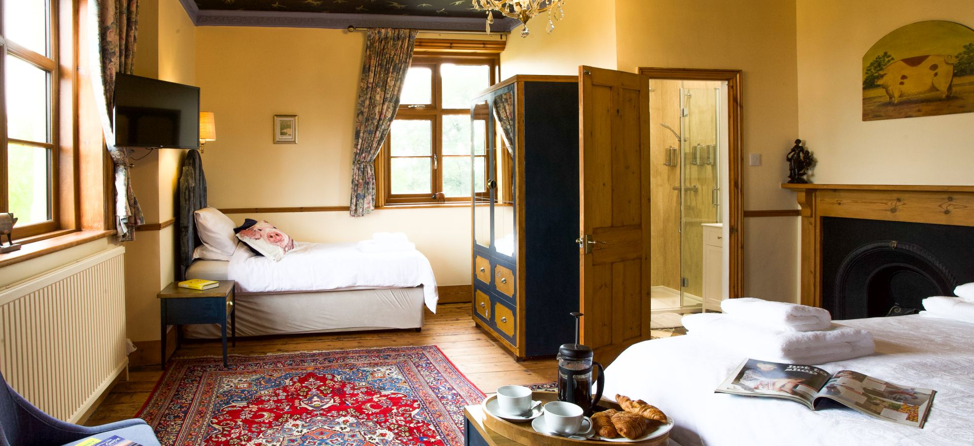 Duke's Lodge - The Pigsty family bedroom