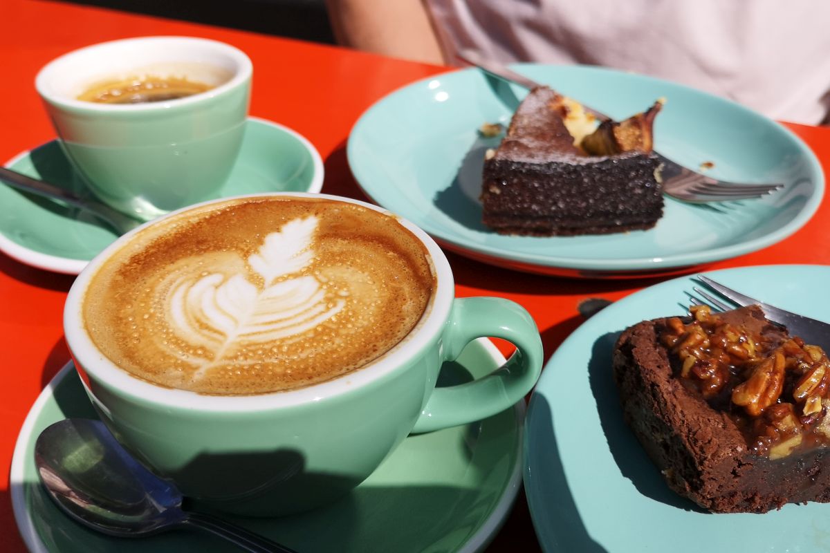 Coffee treats at The Silo Wainsford near Bungay